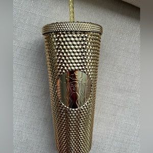 New release Starbucks Tumbler in gold
